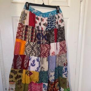 Hippie beautiful long skirt